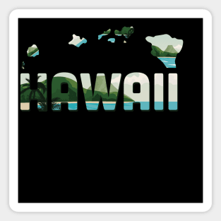 Hawaii state design / Hawaii lover / Hawaii gift idea / Hawaii present  / Hawaii home state Magnet